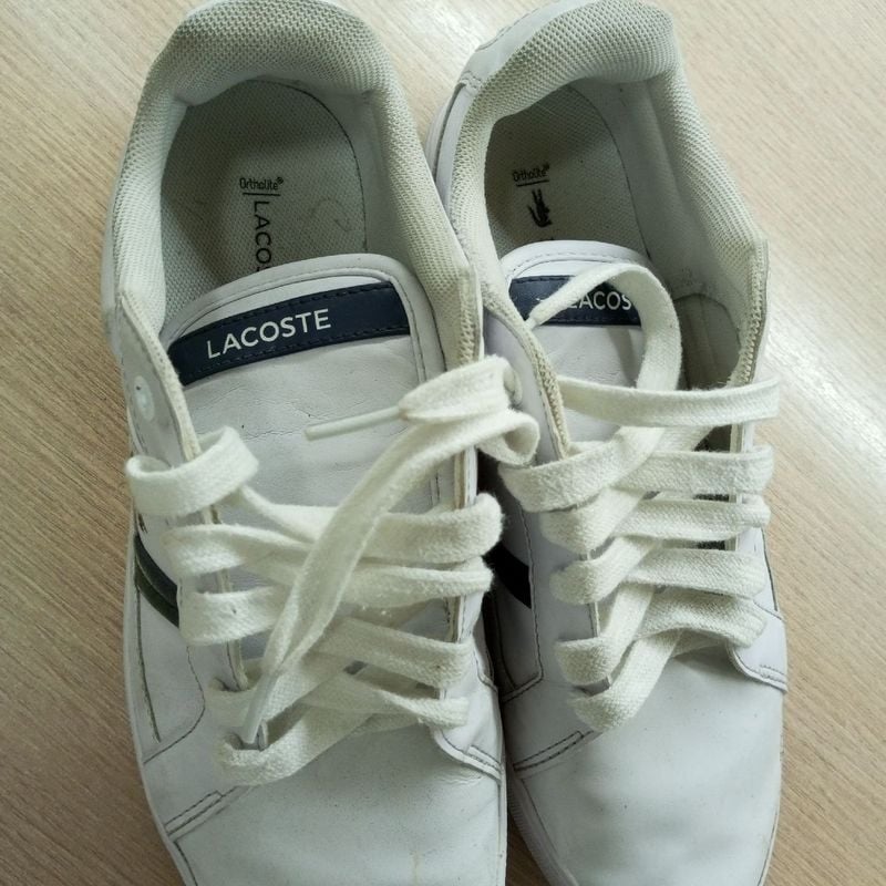 Tênis Lacoste Europa Branco Lacoste Usado 101337939 enjoei