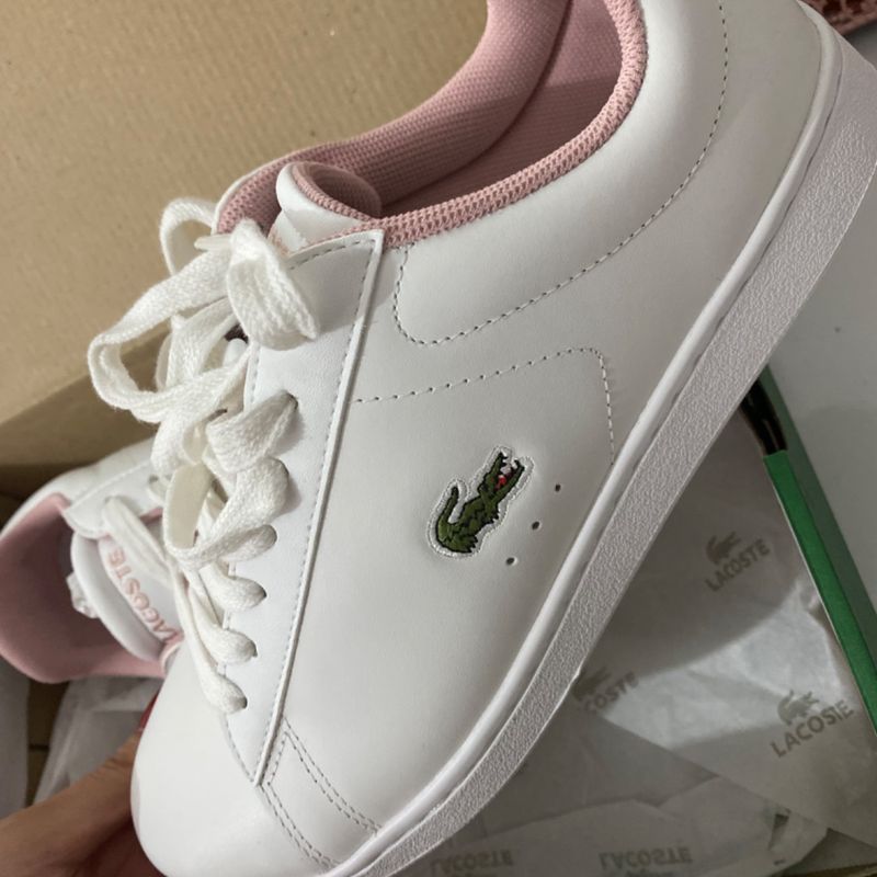 Lacoste Original Tenis Feminino Casual Lacoste Tênis Feminino L003