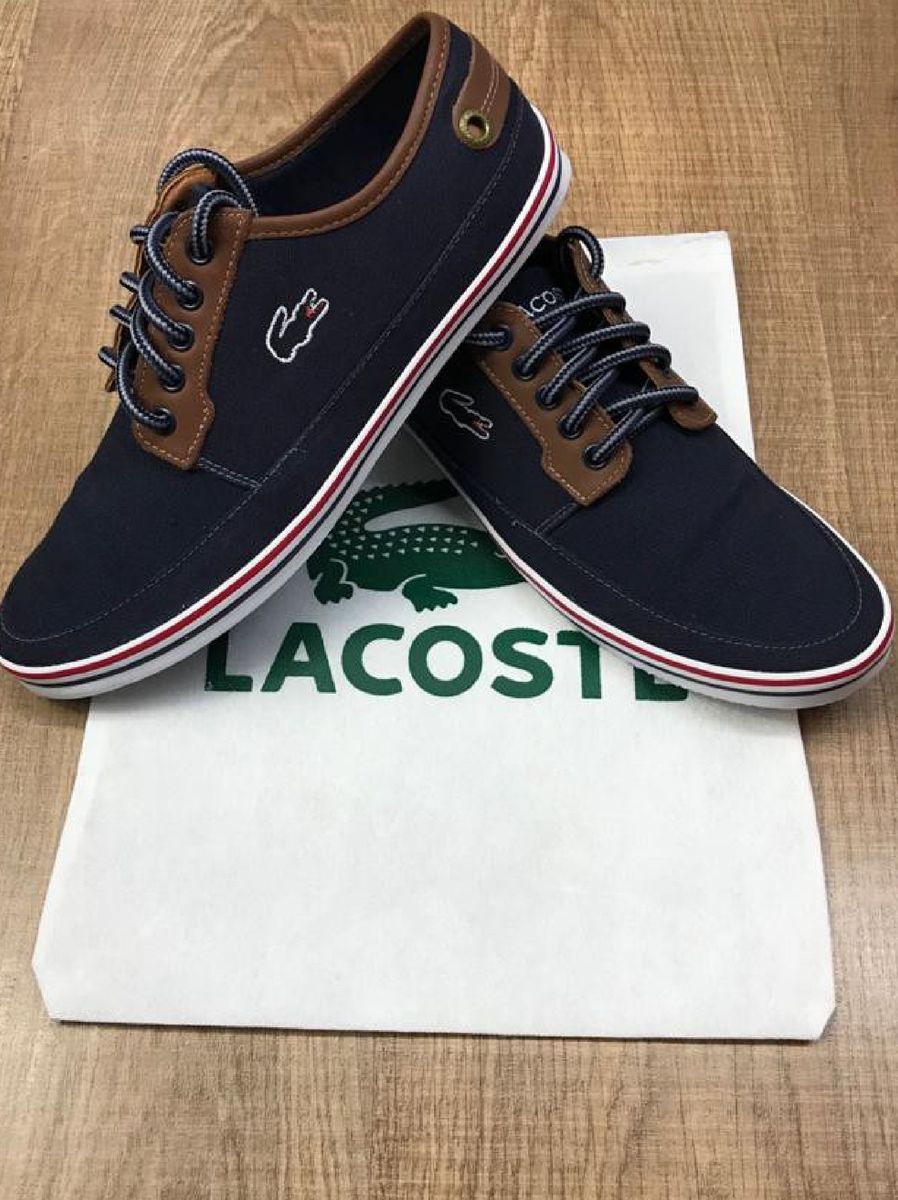sapatenis lacoste jeans