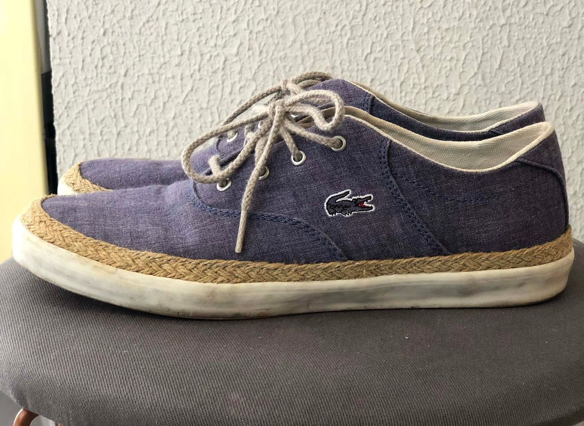 sapatenis lacoste jeans