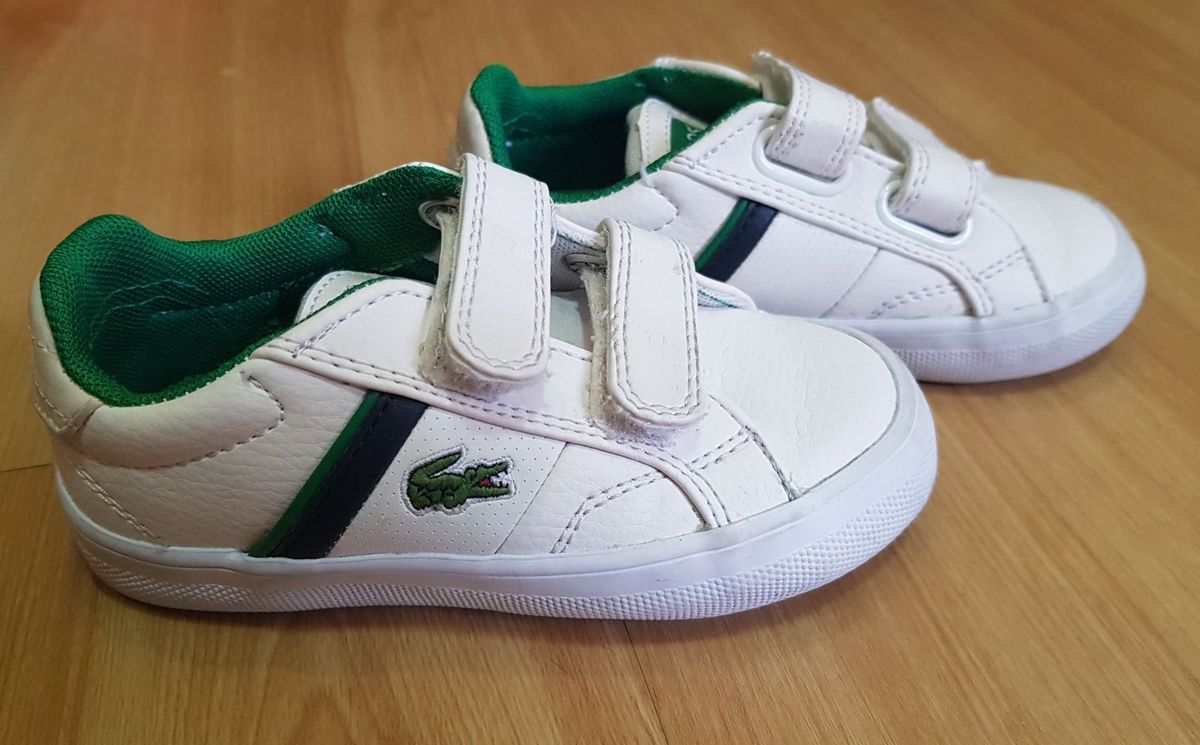 tenis para bebe lacoste
