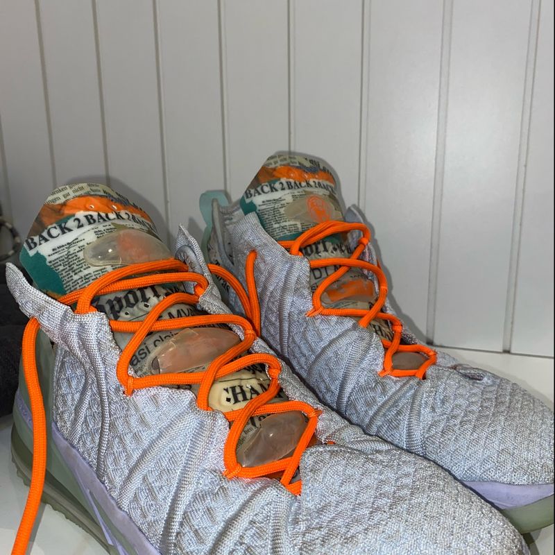 Tenis Lebron 18 T nis Feminino Nike Usado 82276333 enjoei