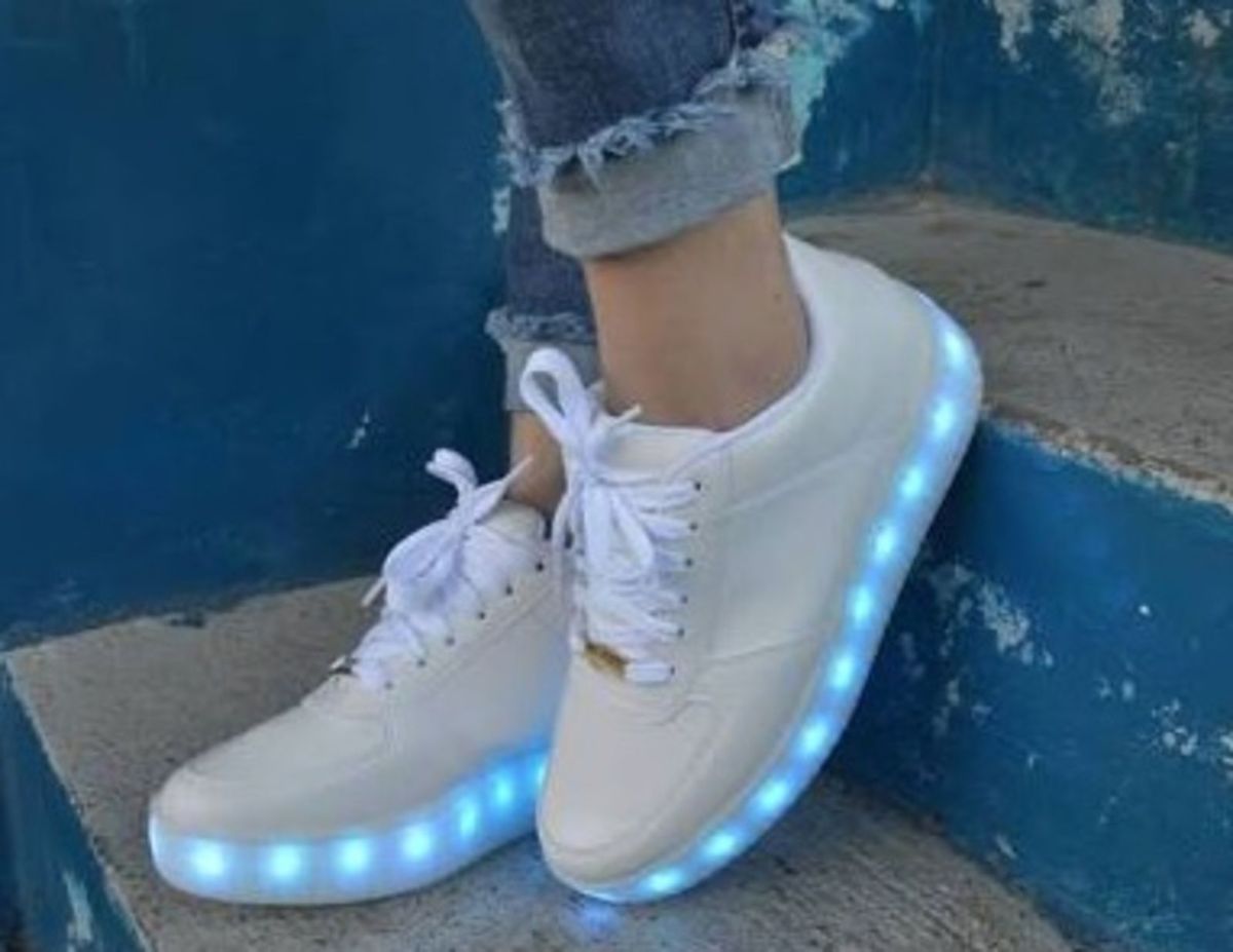 tenis de led vizzano