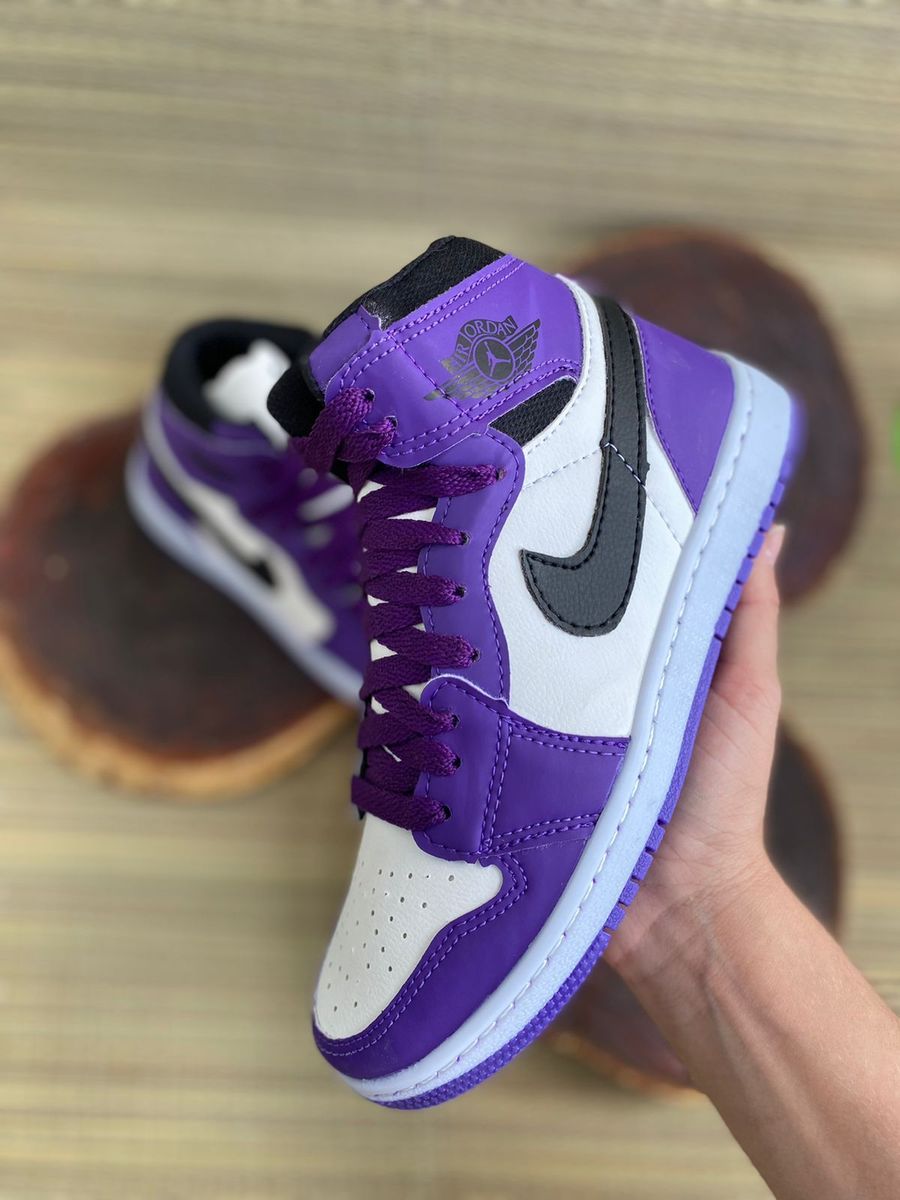 Jordan best sale tenis roxo