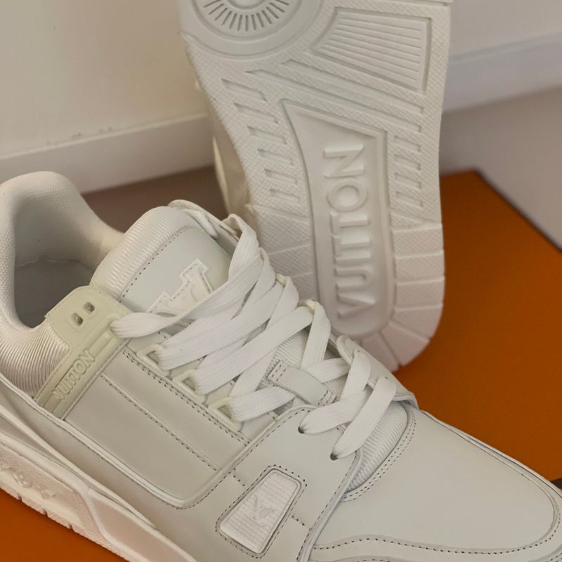 Tenis Louiss Vuitton Novo Original, Tênis Feminino Louis Vuitton Nunca  Usado 88636671