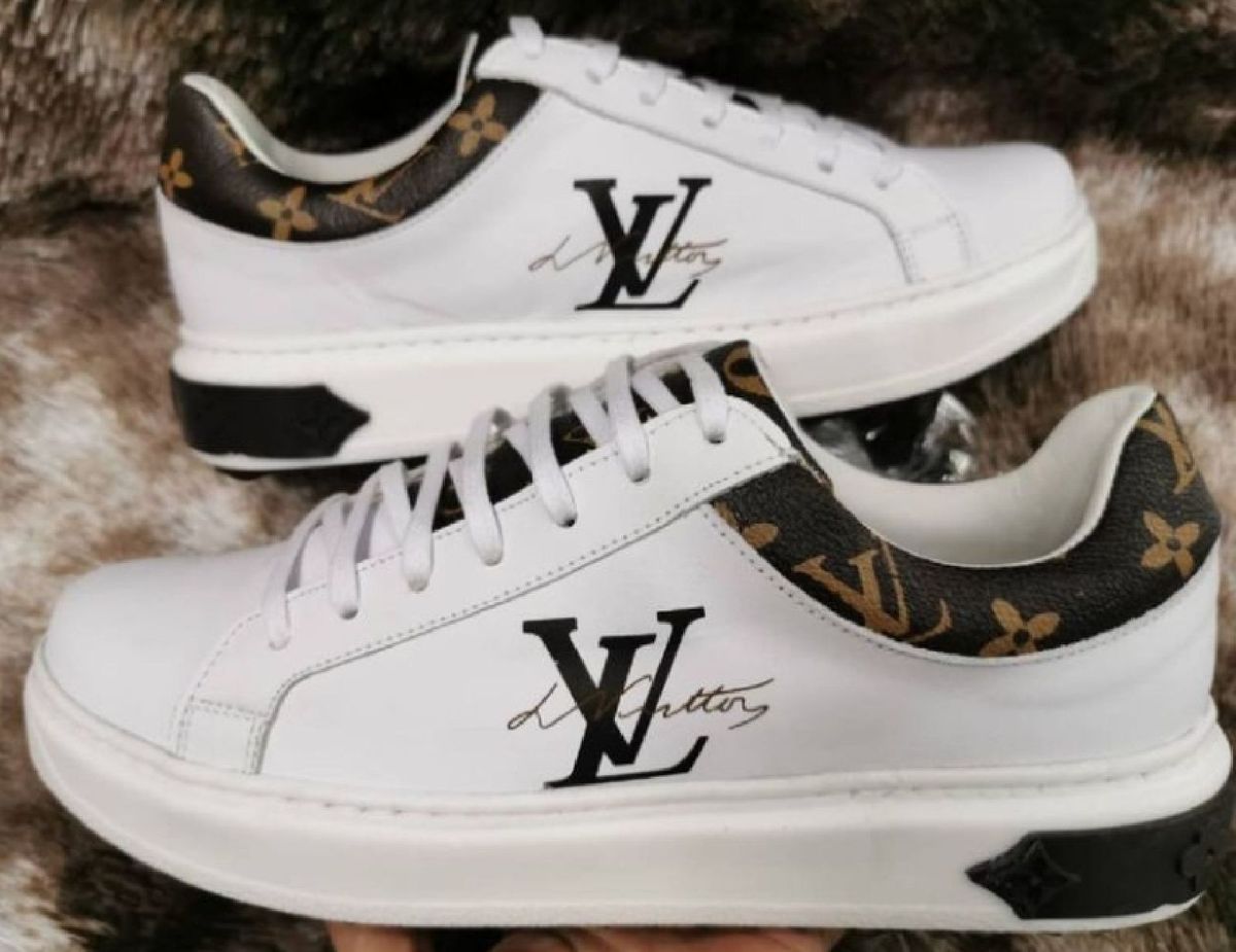 tenis louis vuitton masculino preto