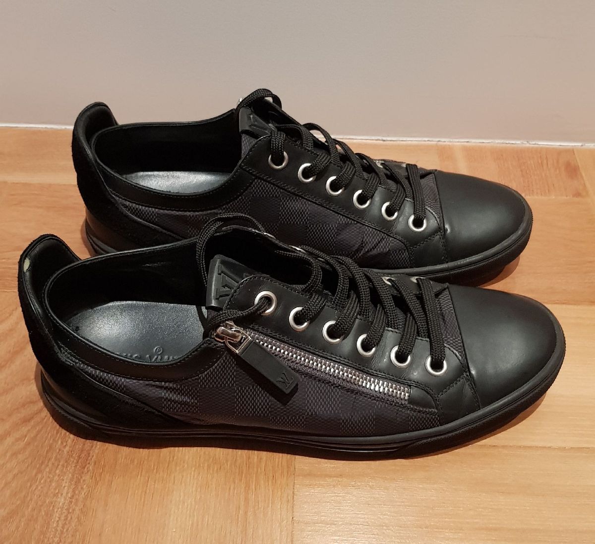 tenis louis vuitton masculino preto