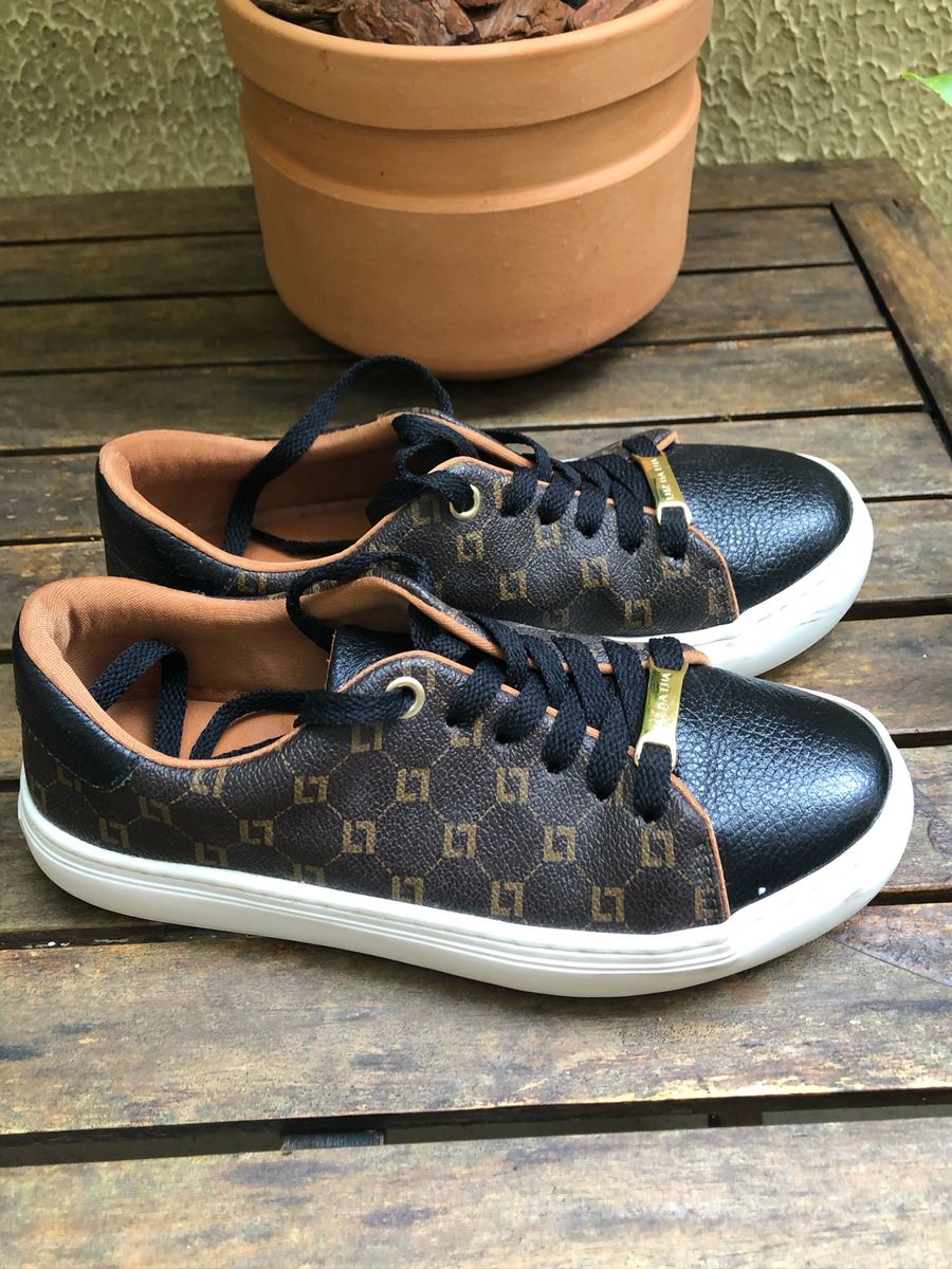 tenis luz da lua preto