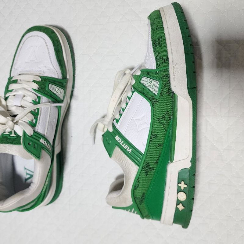 Tenis Louis vuitton novo verde