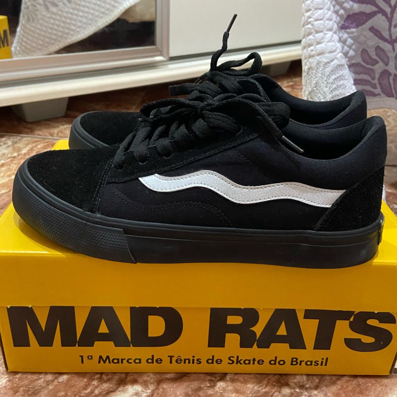 Tênis Mad Rats Quadriculado | Tênis Feminino Mad Rats Usado 72199563 |  enjoei