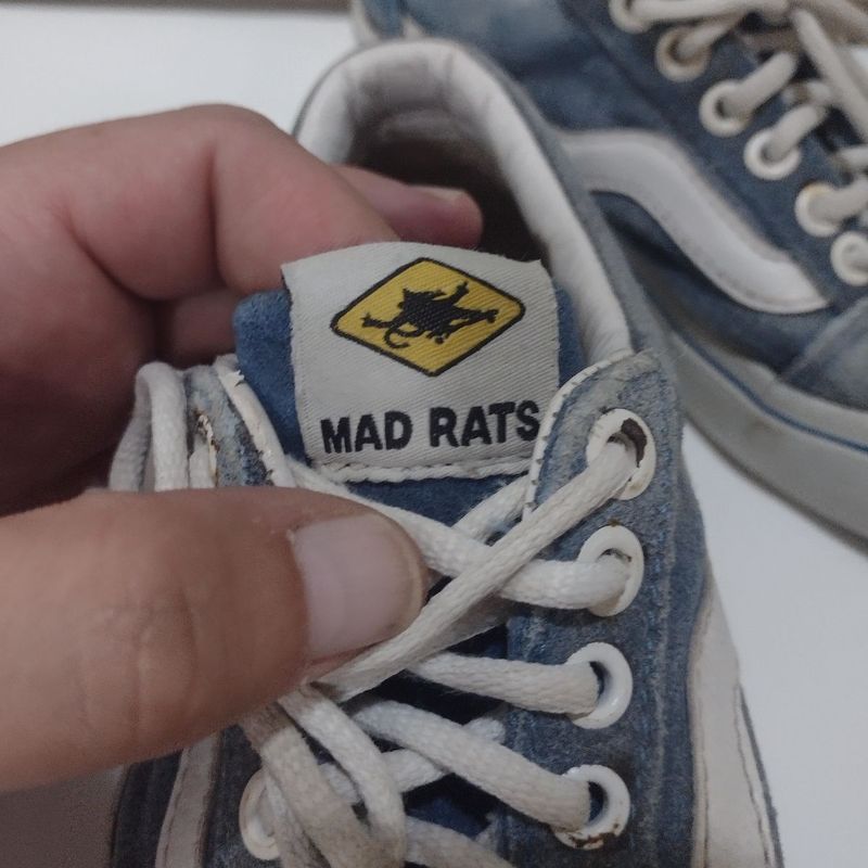 Tênis Mad Rats Quadriculado | Tênis Feminino Mad Rats Usado 72199563 |  enjoei