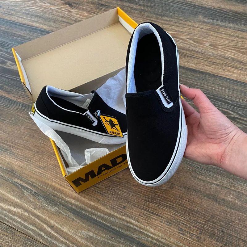 Tênis Slip Slip On Mad Rats Tênis Mad Rats Slip On Tênis Feminino