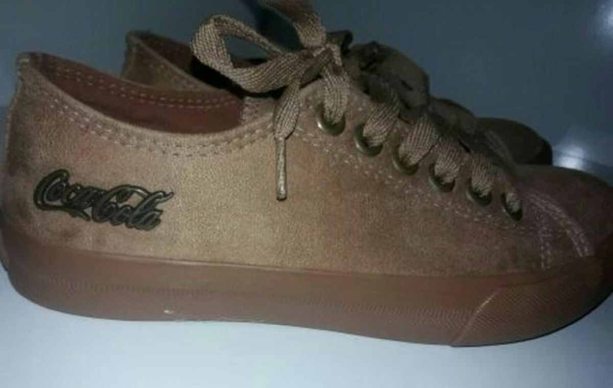 tenis coca cola camurça