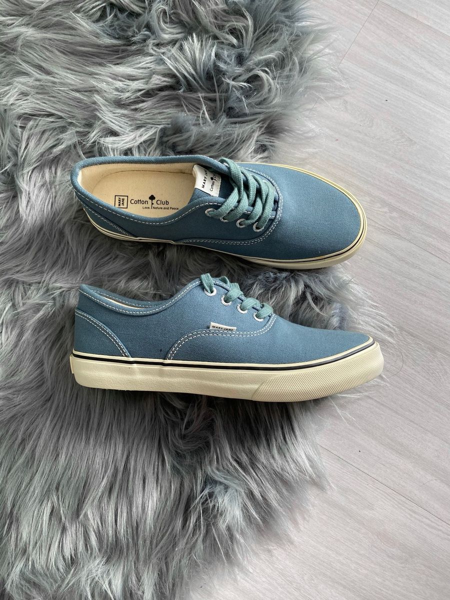 tenis mary jane azul