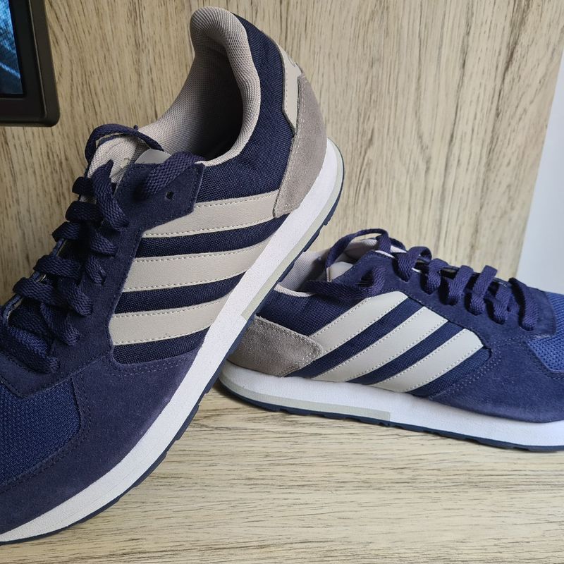 Adidas 8k masculino 2025 - azul e cinza