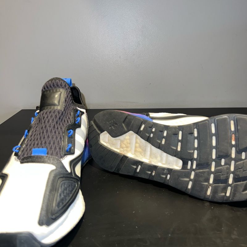 Tênis Masculino Adidas Zx2k Rosa e Azul | Adidas Usado 106155931
