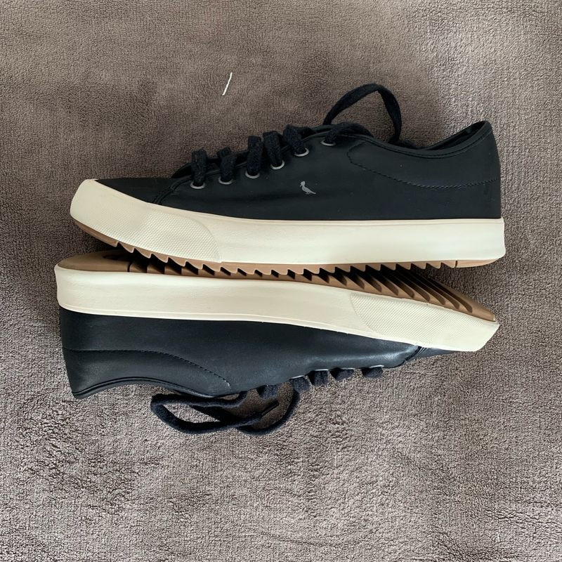 Tênis Masculino da Grife Reserva em Couro, No Tamanho 41 e Na Cor