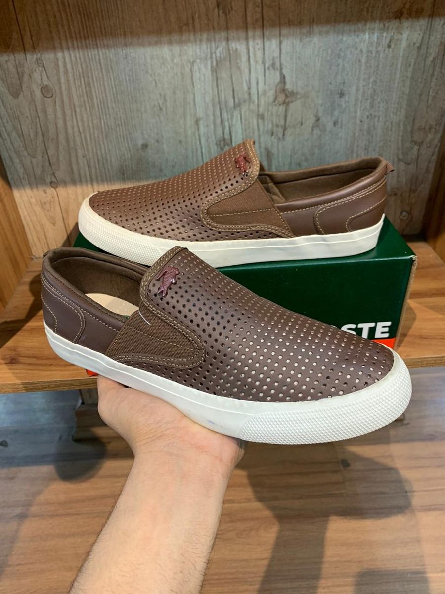 tenis lacoste sem cadarço