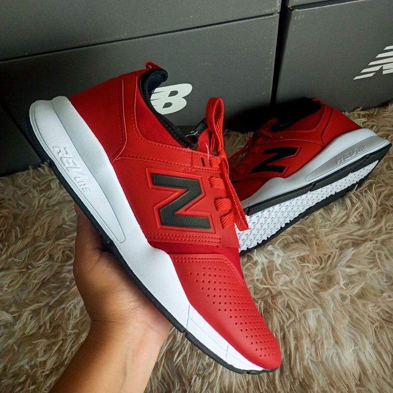 Tenis new balance 247 sales vermelho