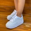tenis masculino nike air force branco infantil - menino nike