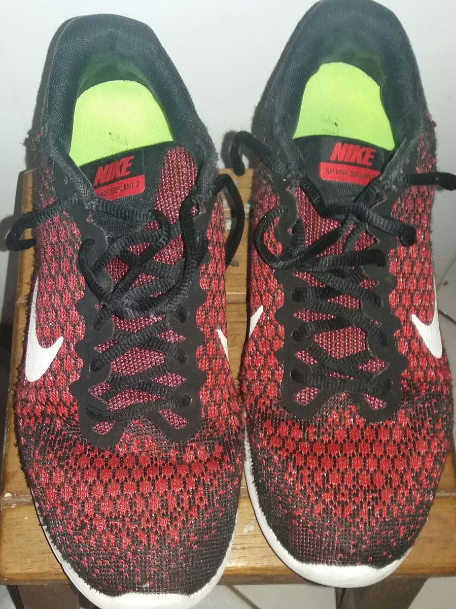 air max sequent 2 vermelho