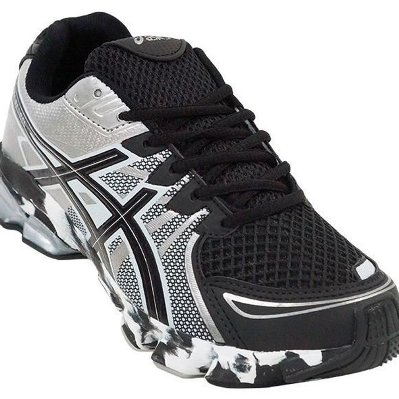Tenis masculino asics preto cheap