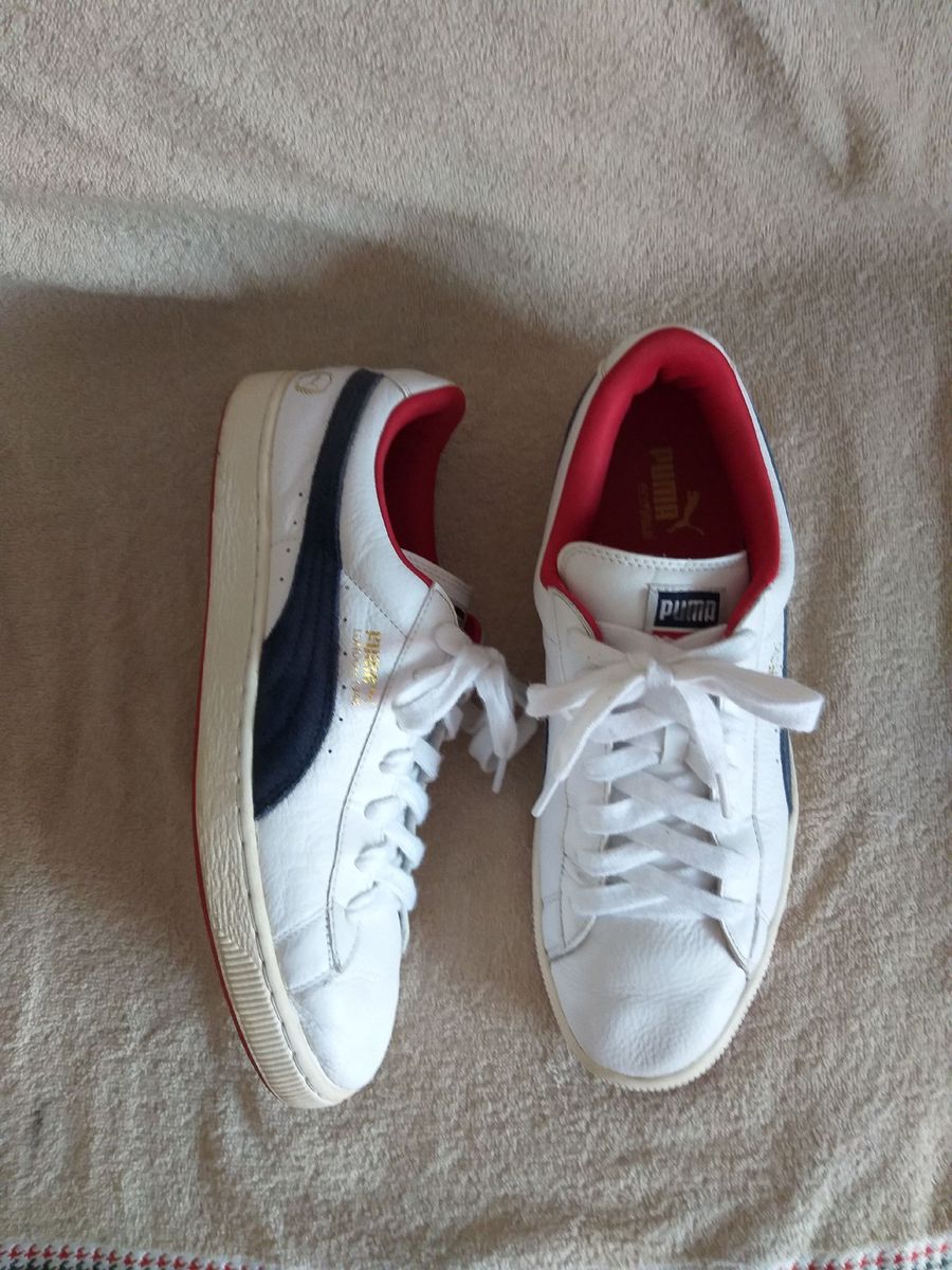 tenis puma de couro legitimo