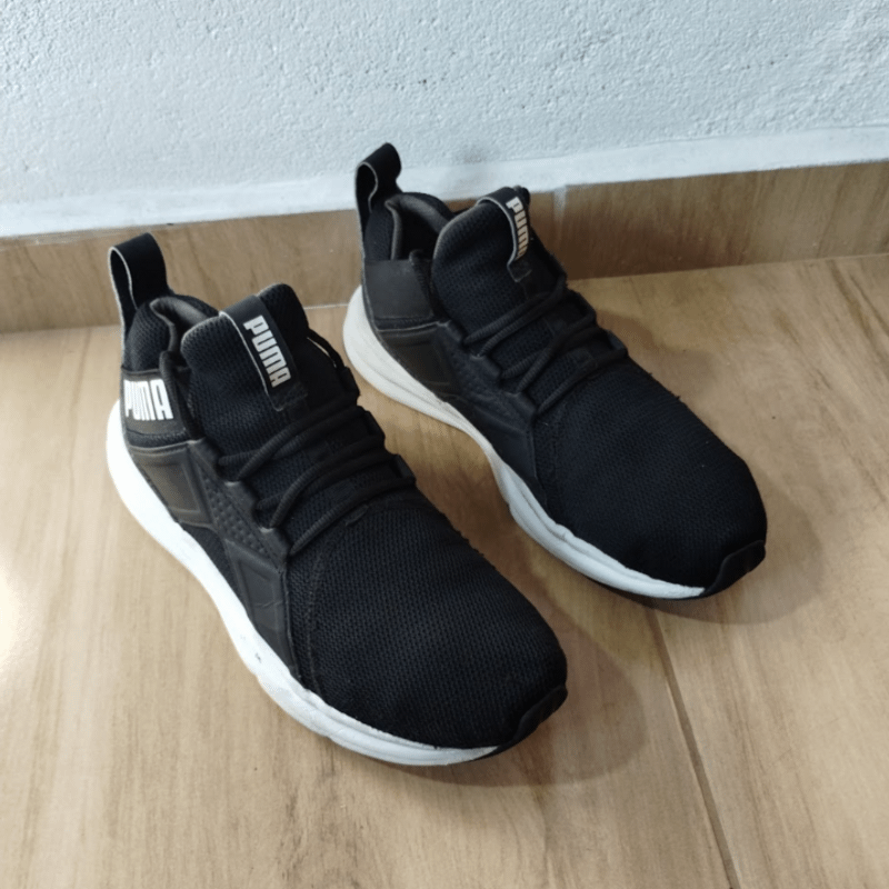 Tenis puma enzo preto masculino sales