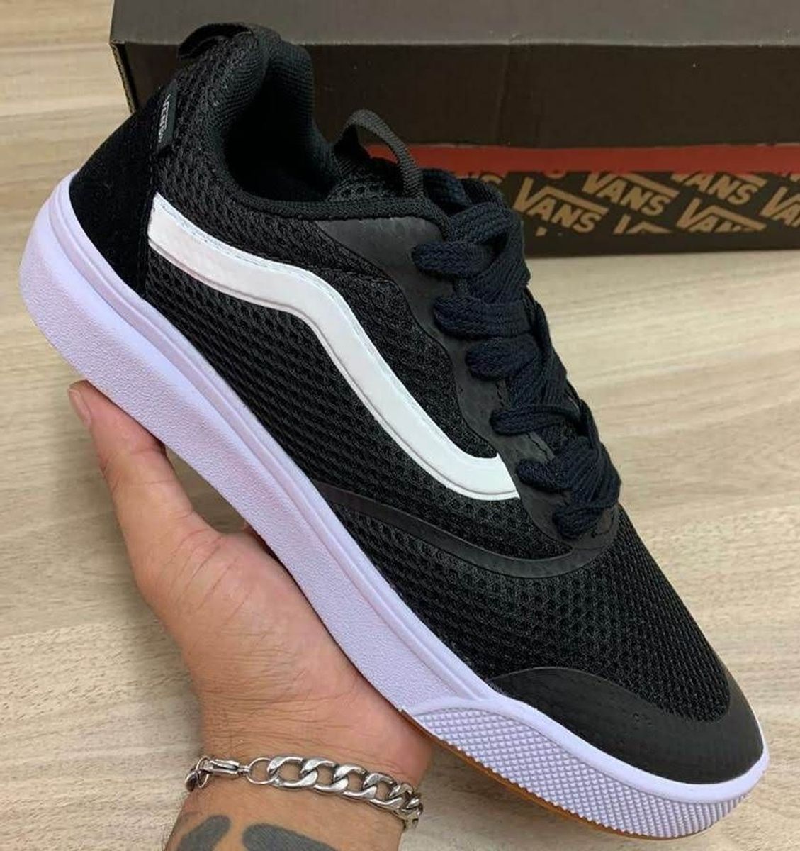 tenis vans para academia