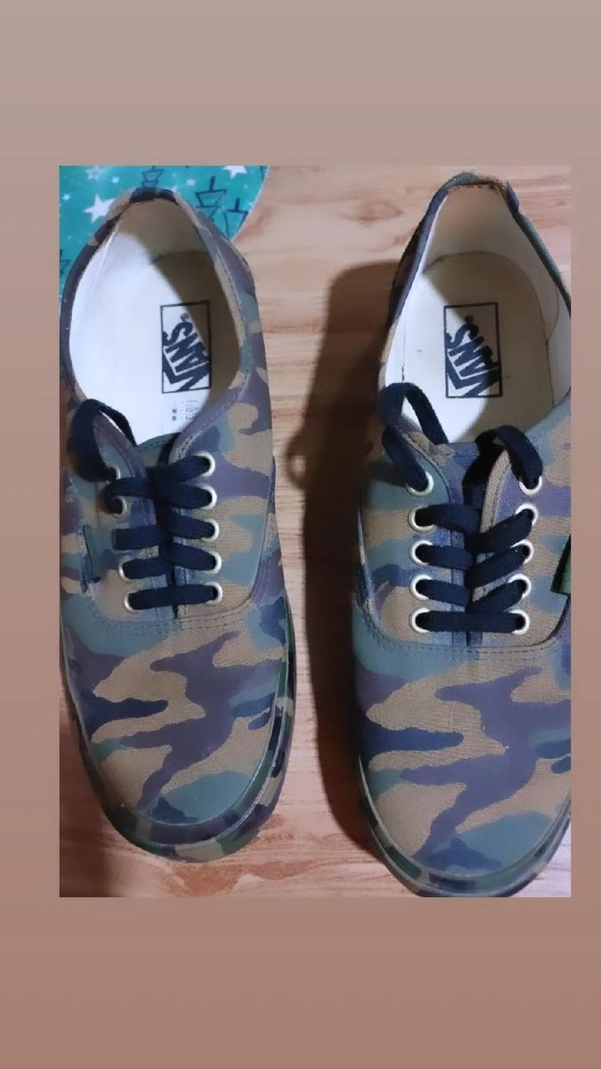 Classic Camo Vans Authentic Camuflado V4600440360002 VN000H4W97I