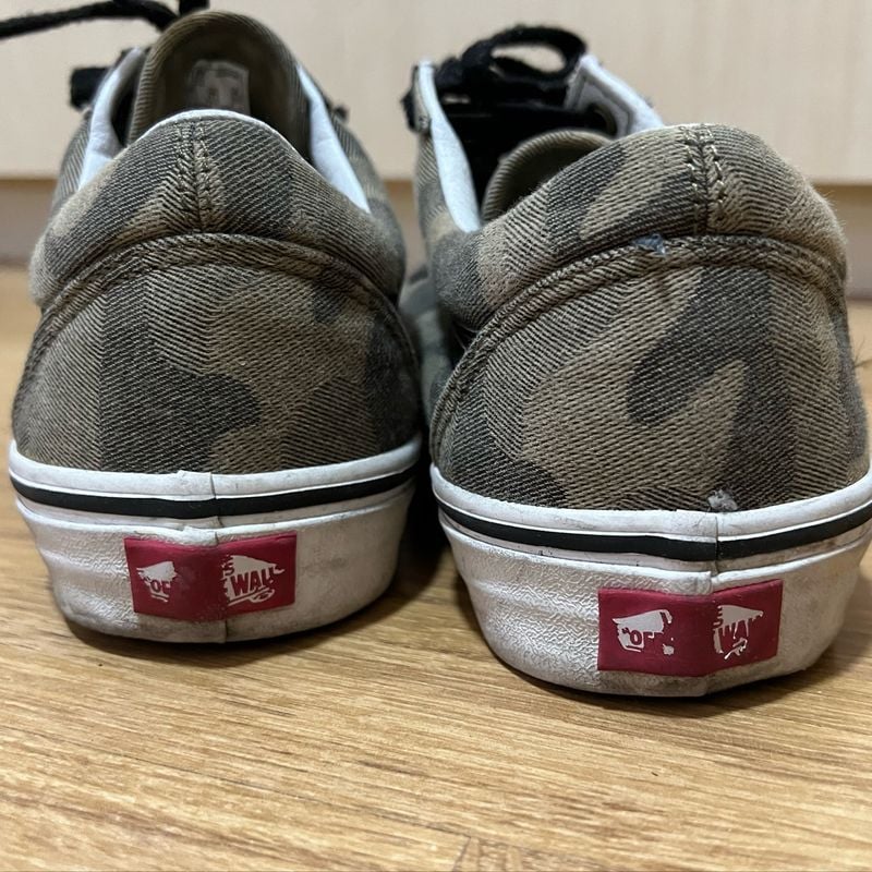 Tênis Masculino Vans Old Skool Lona Camuflado Tênis Masculino