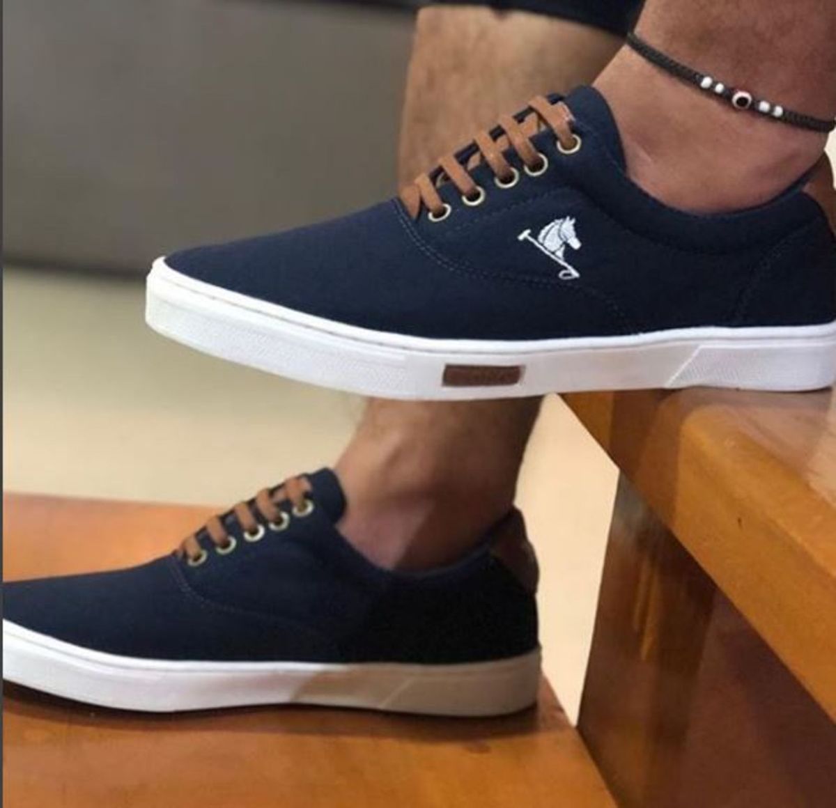 tênis masculino polo joy casual em lona