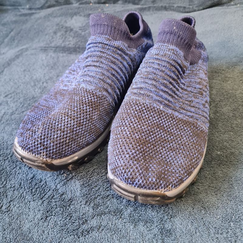 Tênis Meia com Amortecimento Tênis Feminino Usado 70543456 enjoei