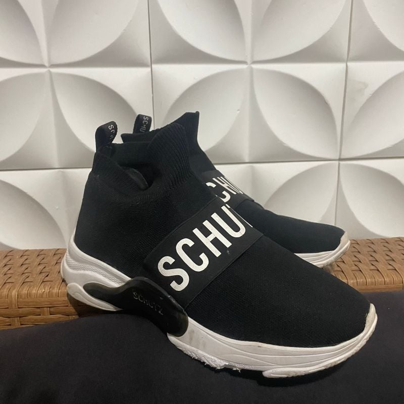 Sneakers Tenis Schutz Meia Tênis Schutz Knit Preto Sneakers Meia