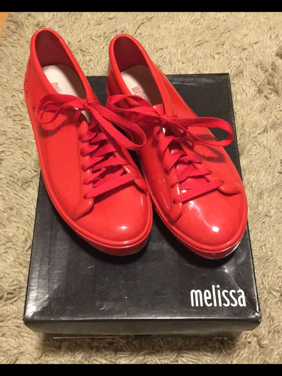 melissa tenis vermelho