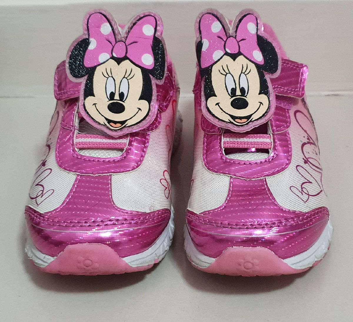 tenis minnie com luz