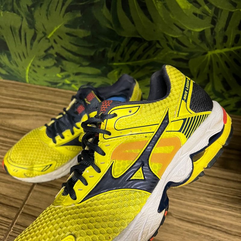 Mizuno wave legend clearance amarelo