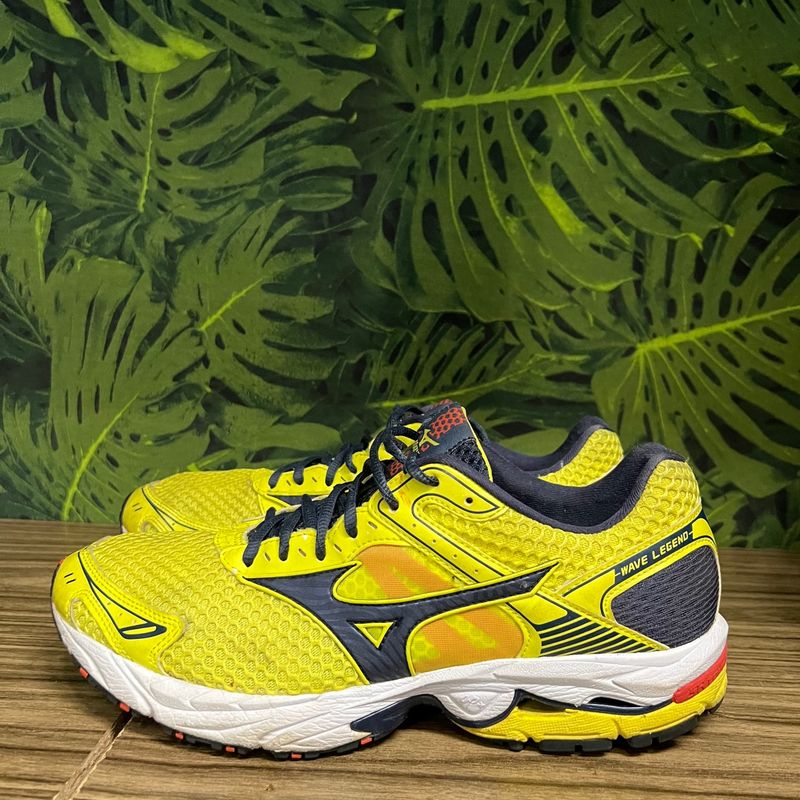 Mizuno wave shop legend amarelo