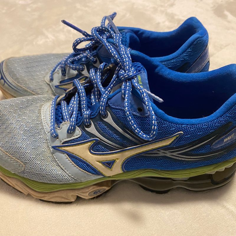 Mizuno azul 2024 e verde