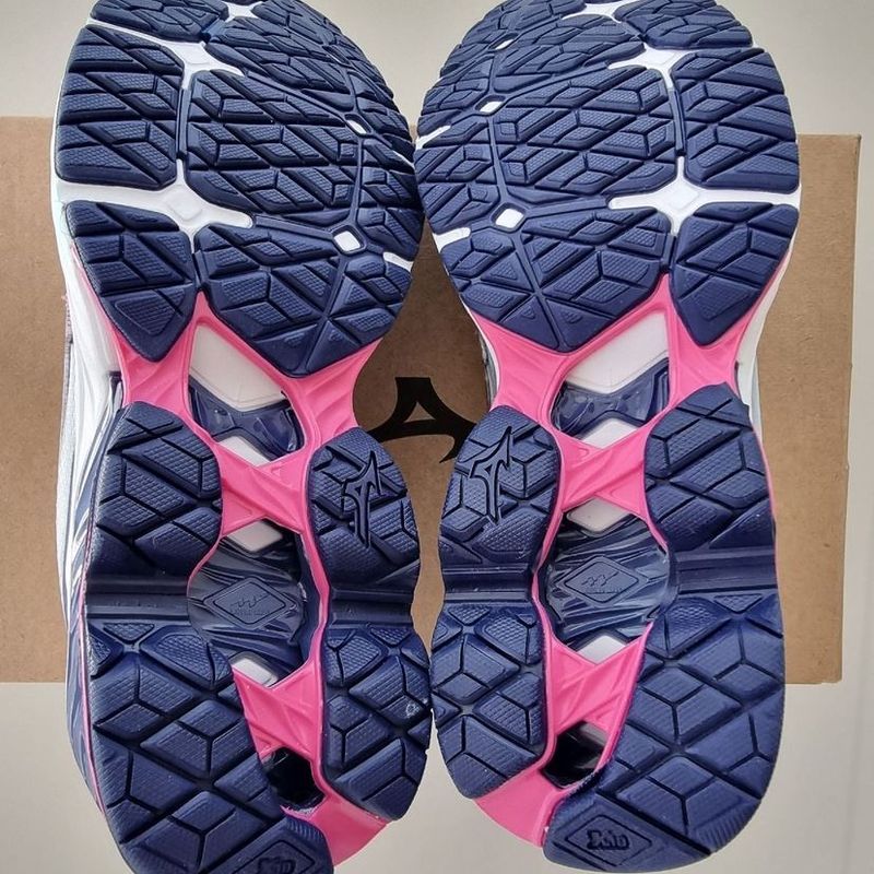 Tênis Mizuno Original Wave Frontier 14 Azul, Número 38, Novo Na