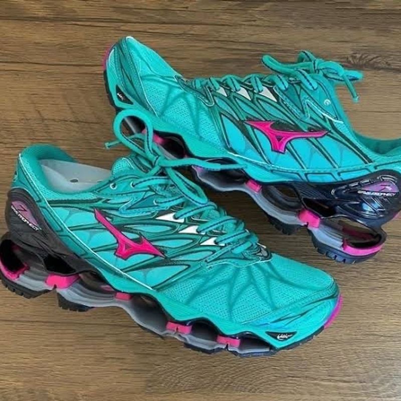 Mizuno pro 7 verde best sale e rosa