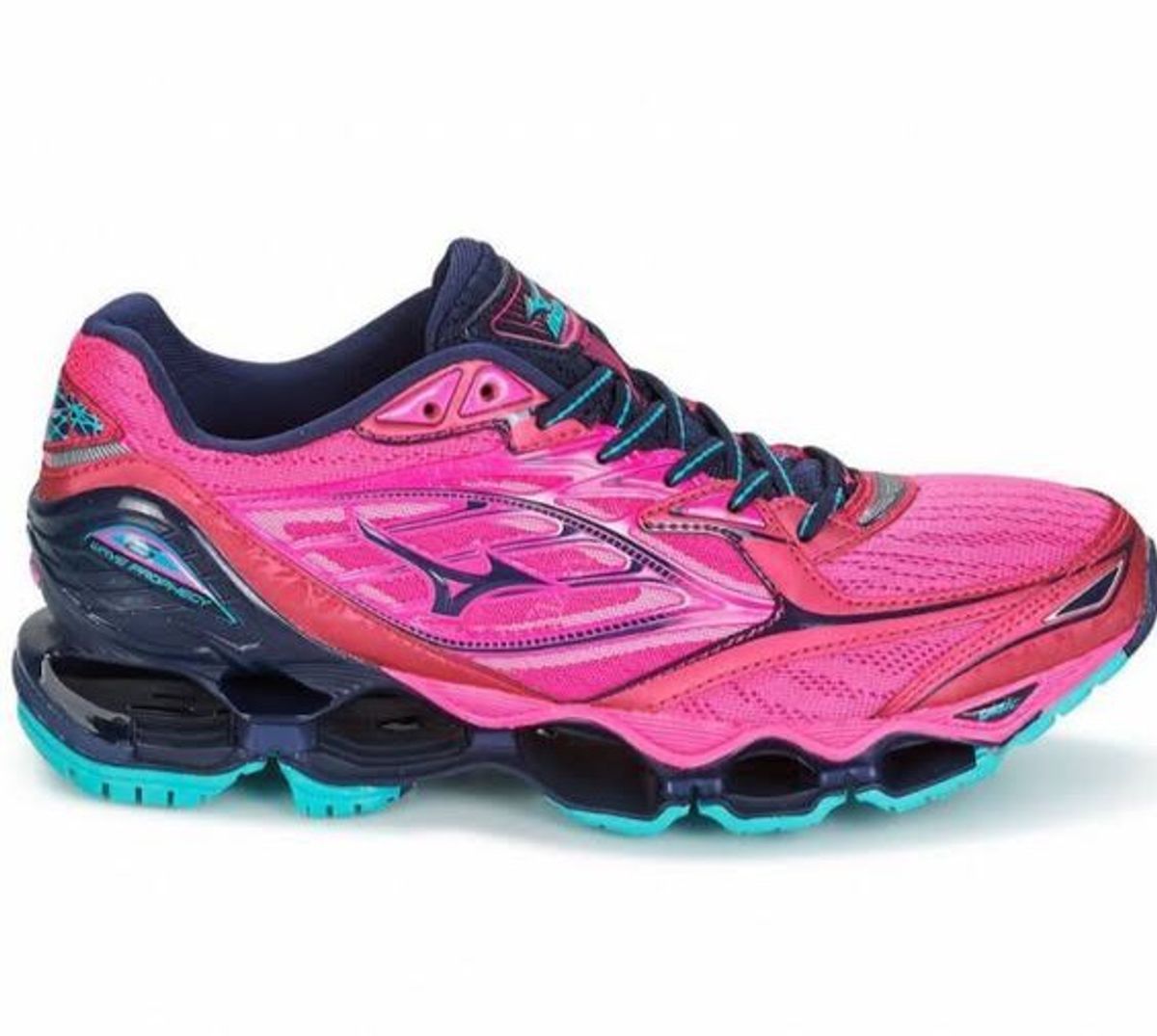 Mizuno prophecy 6 azul e 2024 rosa original