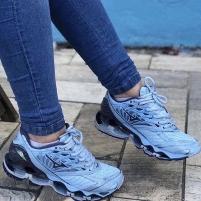 Mizuno 7 hot sale azul bebe