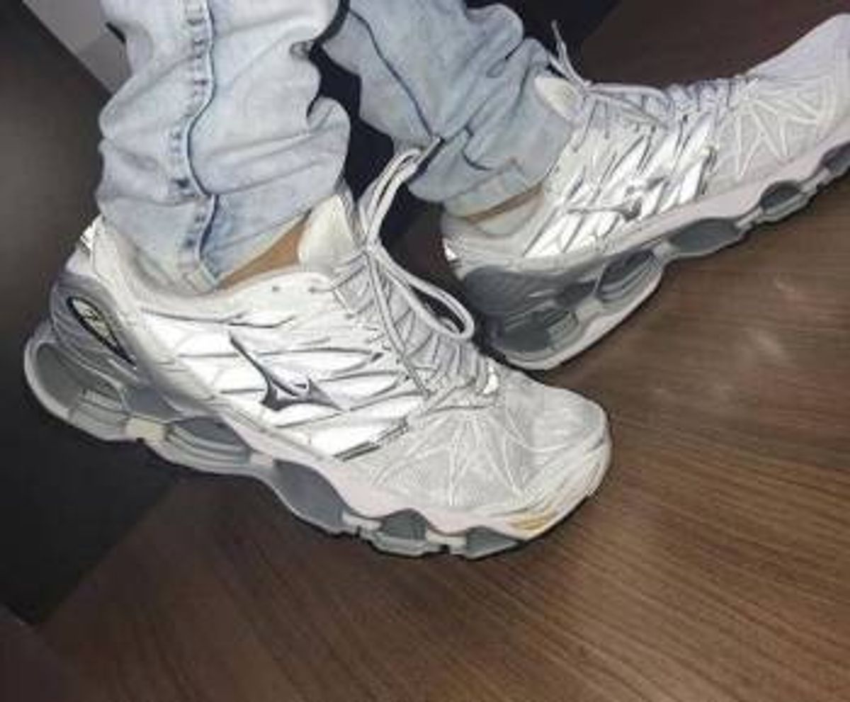 tenis mizuno branco e rosa