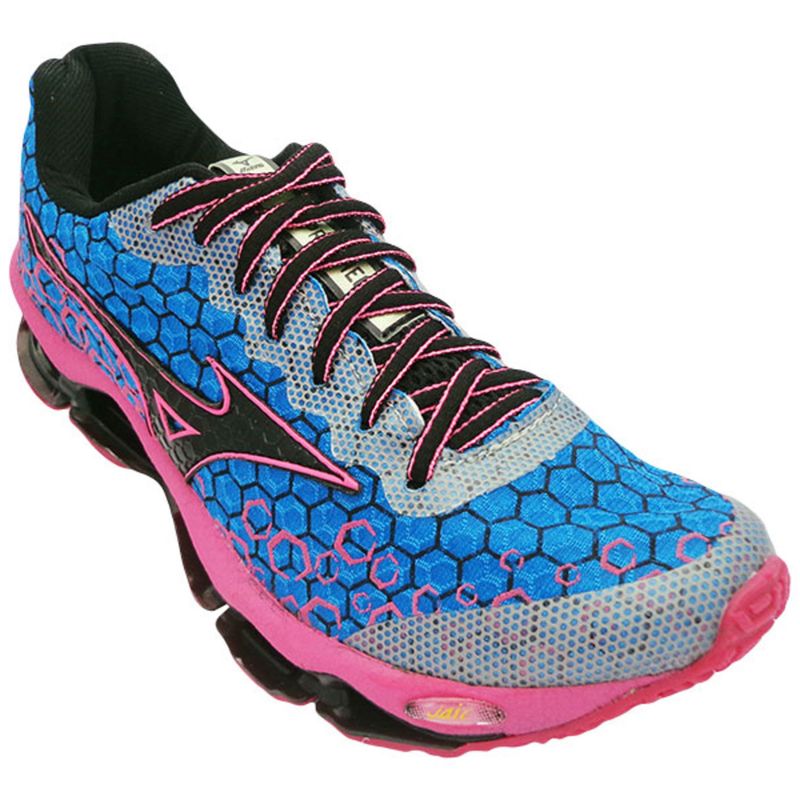 Tenis Mizuno Prophecy Iii Feminino Azul e Rosa Tenis Feminino Mizuno Nunca Usado 1195054 enjoei