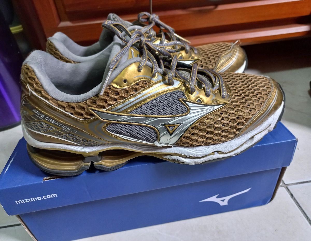 Mizuno wave creation discount gold