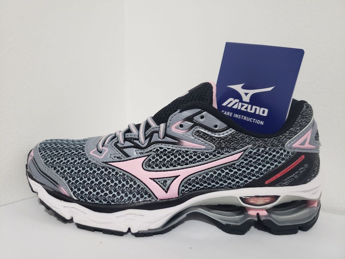 mizuno wave guardian feminino rosa