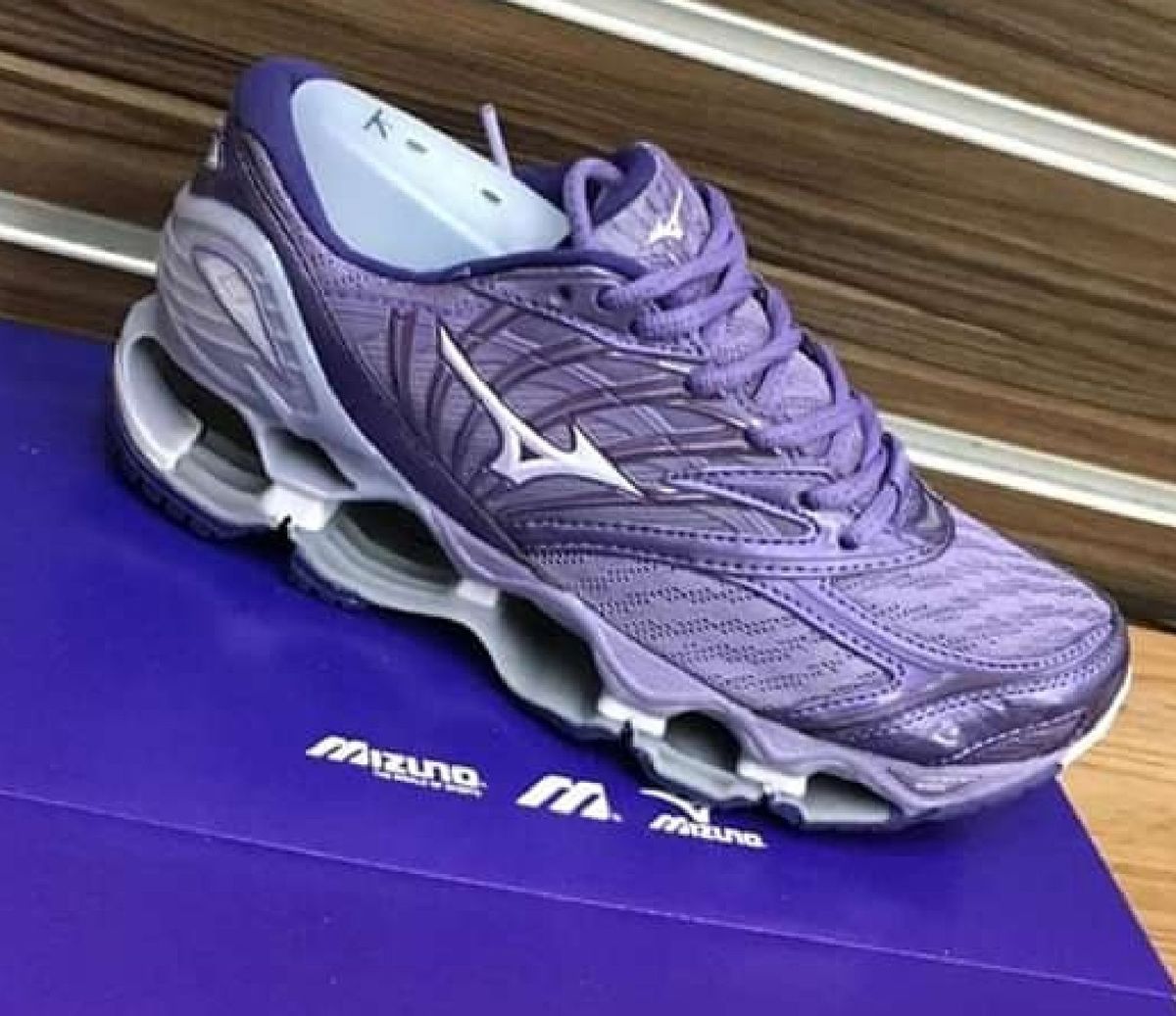 Tenis Mizuno Wave Pro 8 Roxo Feminino Original Novo Número 35 Tênis Feminino Mizuno Nunca