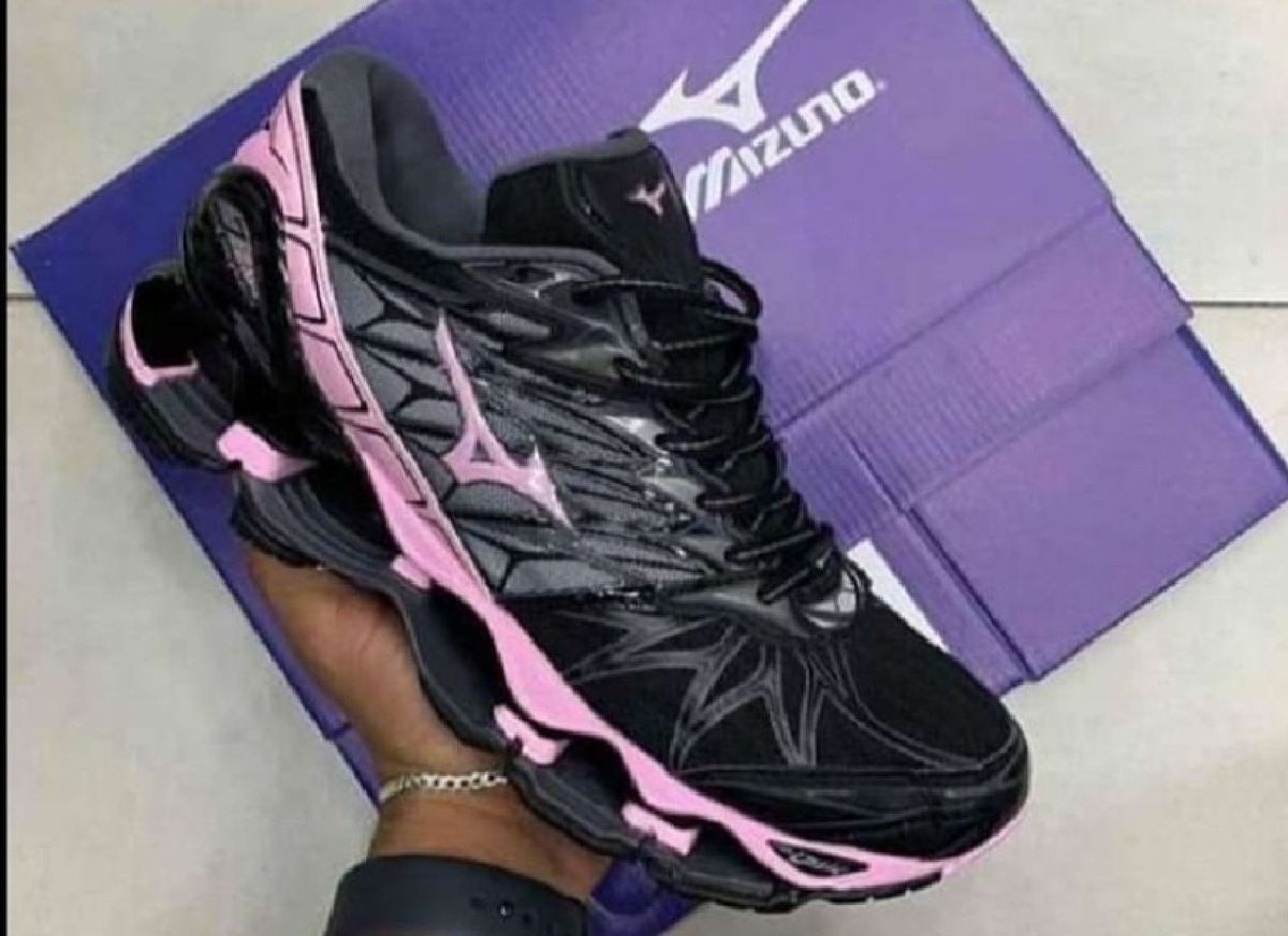 mizuno preto rosa