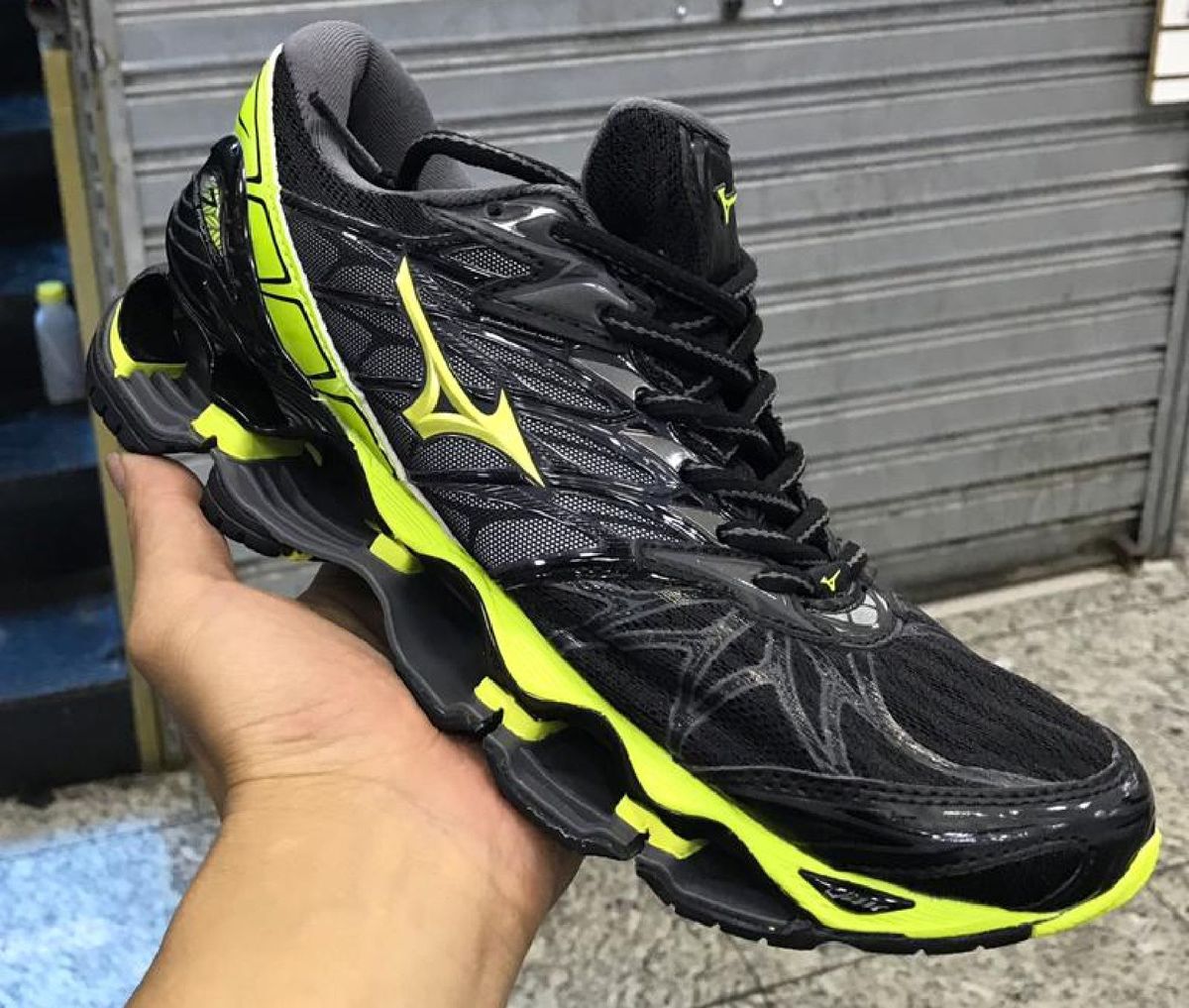 mizuno wave prophecy 7 green